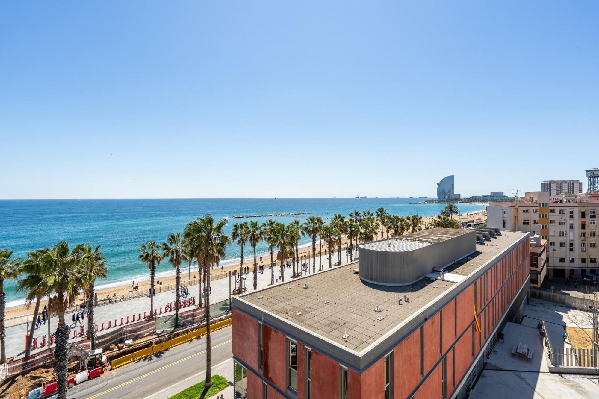 Kronos On The Beach Attic Suite Barcelona Exterior foto